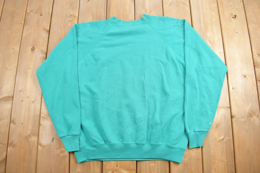 Vintage 1980s Native Motorcycle Graphic Crewneck Sweatshirt