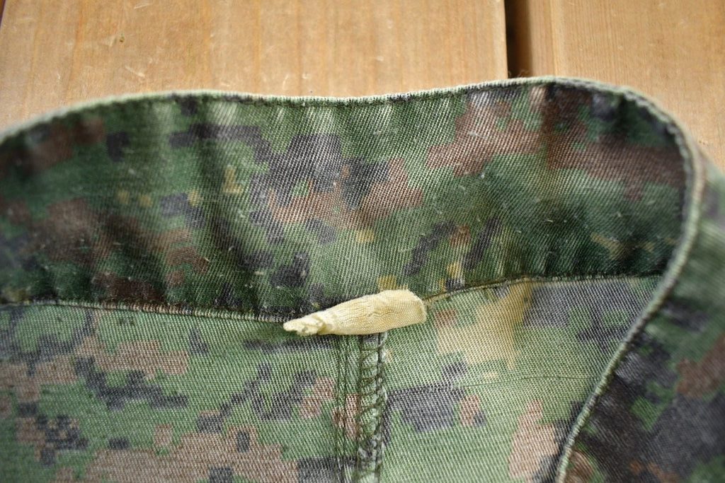 Vintage 1980s Digital Camo Light Jacket