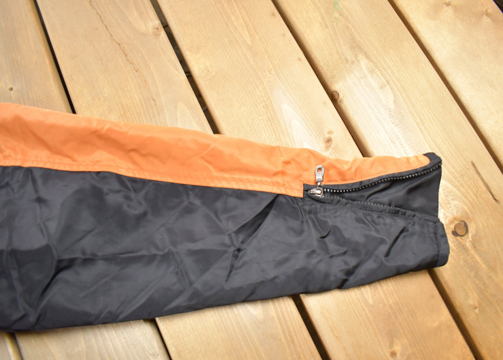 Vintage 1990s Harley Davidson Motorcycles Bomber Jacket