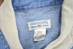 Vintage 1990s Union Bay Embroidered Denim Button Up Shirt