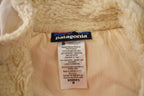 Vintage Y2K Patagonia Deep Pile Beige Fleece Sweater Vest Size Women's Medium