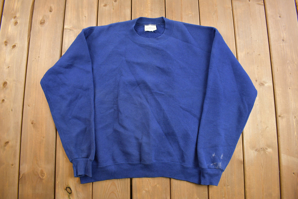 Vintage 1990s Blank Riders Crewneck Sweatshirt