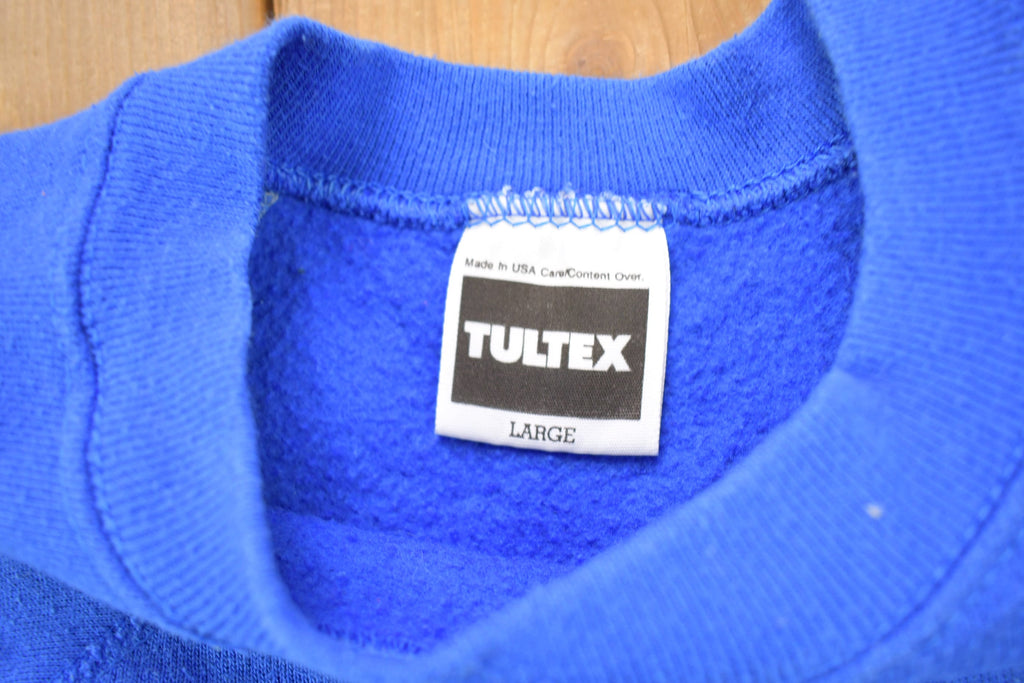 Vintage 1980s Hospice Buffalo Raglan Crewneck Sweatshirt