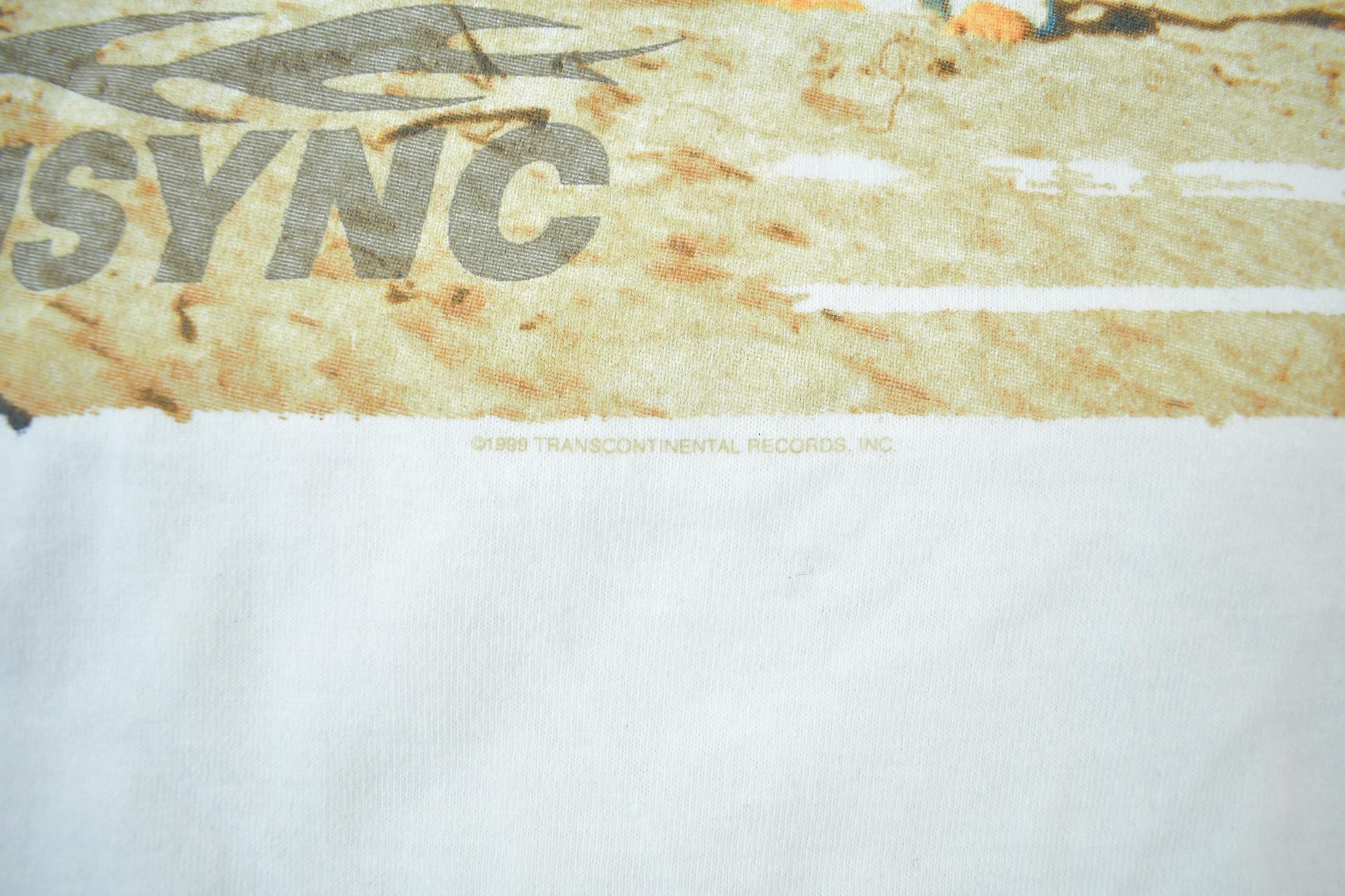 Vintage 1999 N Sync Band T-Shirt Mens XL