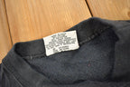 Vintage 1991 Fargo Harley Davidson North Dakota Wolf Theme Crewneck Sweater