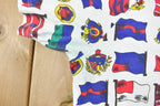 Vintage 1980s European Flags T Shirt