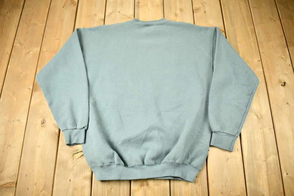 Vintage 1990s Wild Artic At Sea World Polar Bear Crewneck Sweatshirt