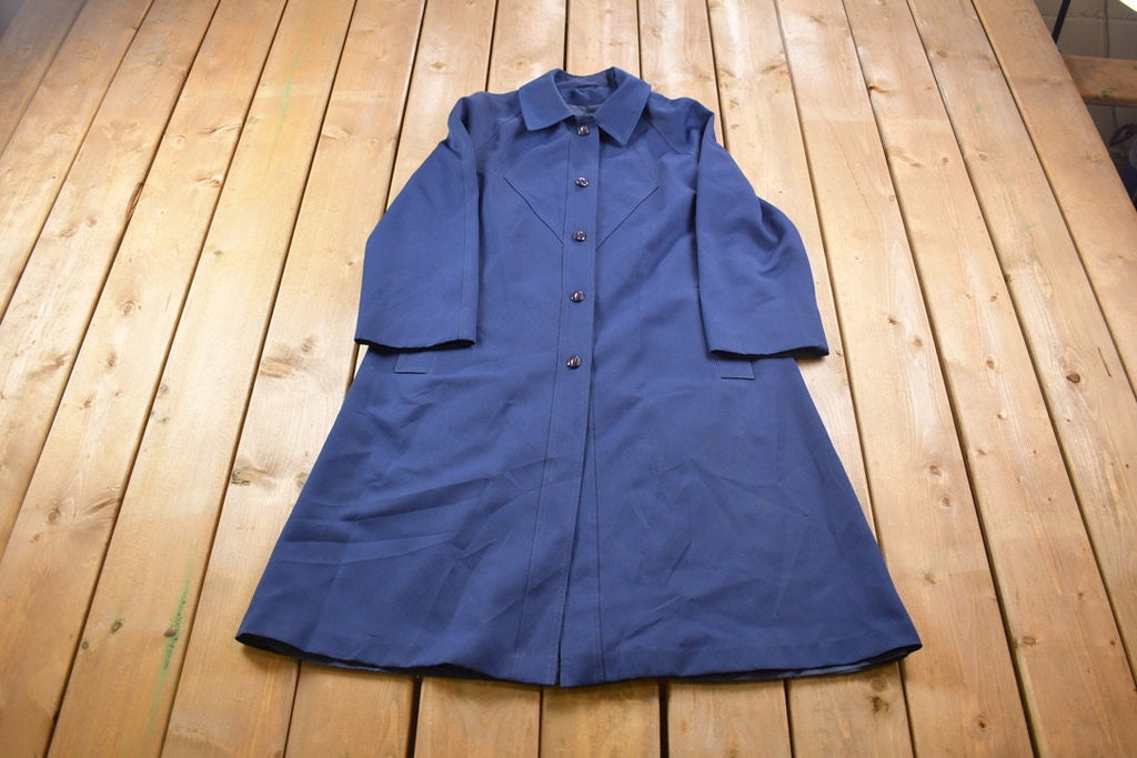 1990s Coat Works Button Up Overcoat