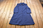 1990s Coat Works Button Up Overcoat