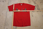 Vintage 1990s Golfer Graphic Golfing Theme T Shirt