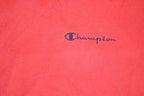 Vintage 1990s Champion Embroidered Cropped Sleeve Crewneck Sweatshirt Mens L