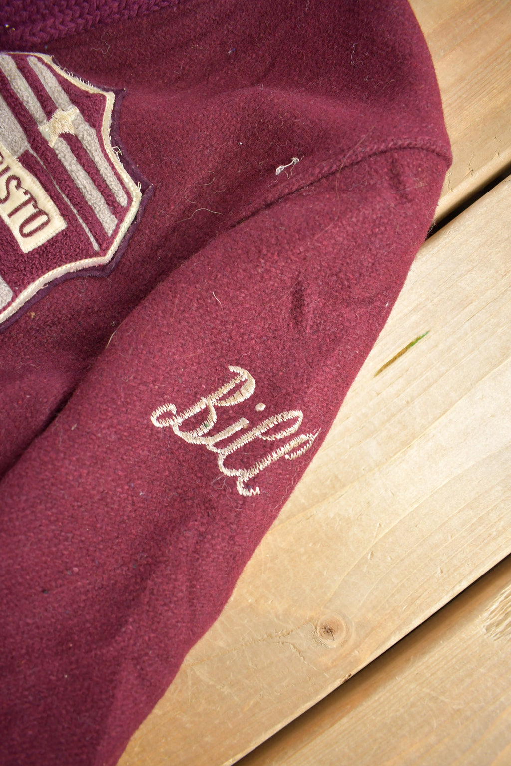 Vintage 1980s Christo Club Reversible Varsity Jacket