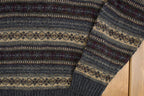 Vintage 1990s Dockers Striped Knit Crewneck Sweater Men's M