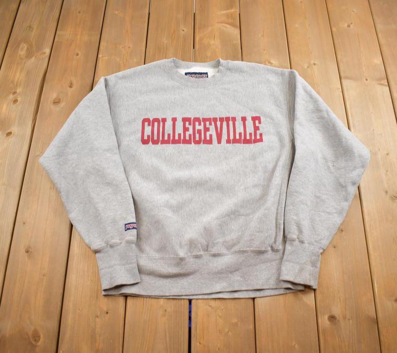 Vintage 1990s Collegeville Jansport Crewneck Made In USA