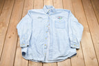 Vintage 1990s Lee Blue Ridge Rod & Gun Club Button Up Shirt