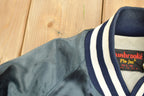 Vintage 1990s Dunbrooke Lake Mills Iowa Satin Bomber Jacket  Snap Button  Streetwear  Souvenir Jacket  Made In USA  Streetwear  Iowa