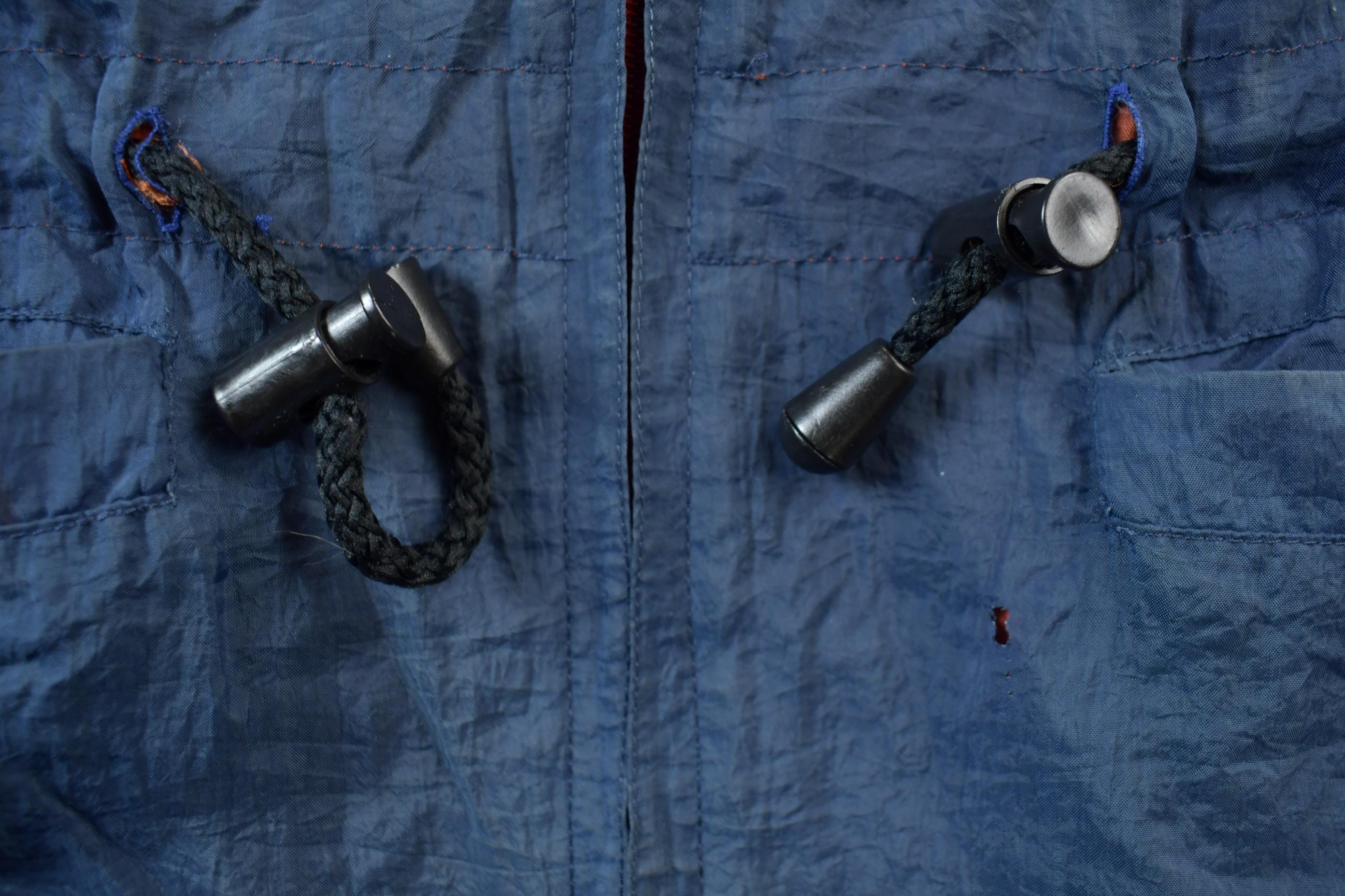 Vintage 1980s Full Zip Hooded Windbreaker