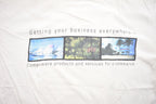 Vintage 1990s Compuware E-Commerce Graphic T-Shirt
