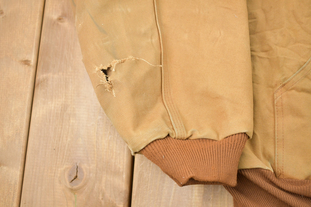 Vintage 1990s Carhartt Full Zip Hooded Jacket