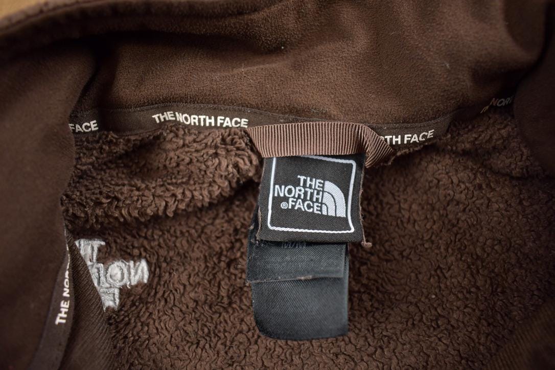 Vintage 1990s The North Face Brown Fur Fleece Jacket