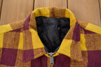 Vintage 1980s Plaid Wool Jacket