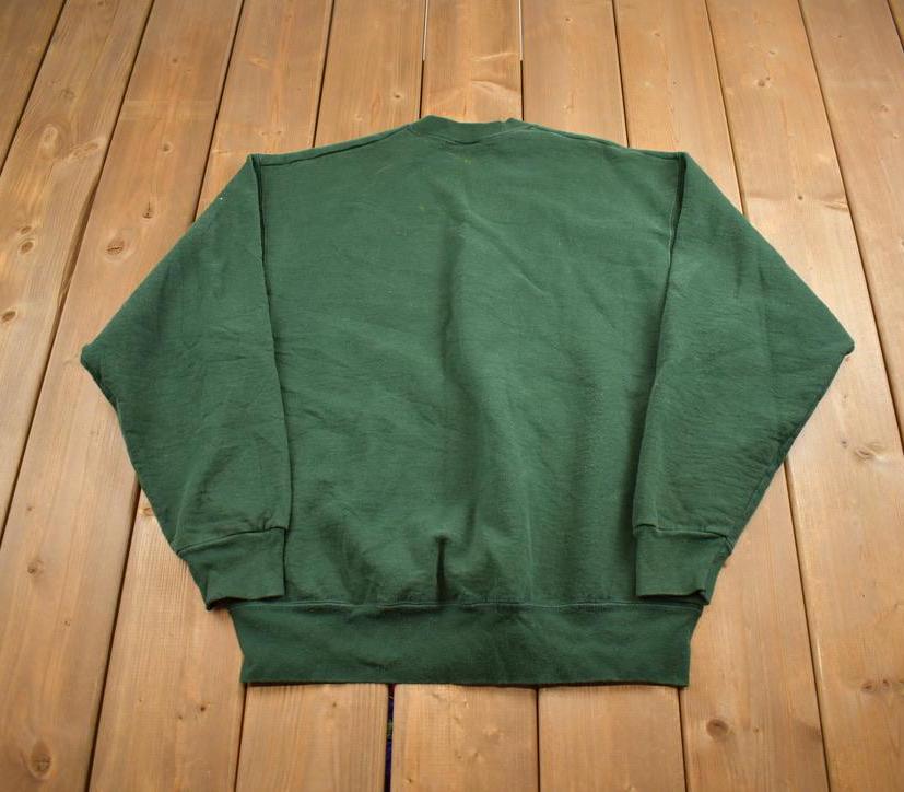 Vintage 1990s Ridge Riders Cook County Minnesota Embroidered Souvenir Travel Crewneck Made In USA
