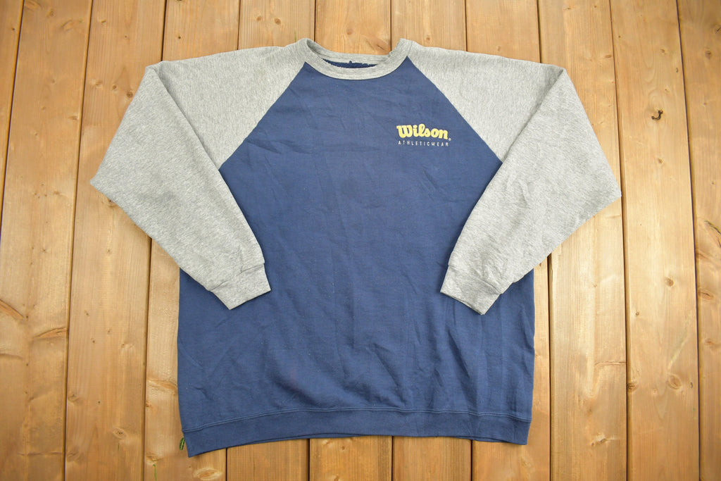Vintage 1990s Wilson Active we Crewneck Sweatshirt