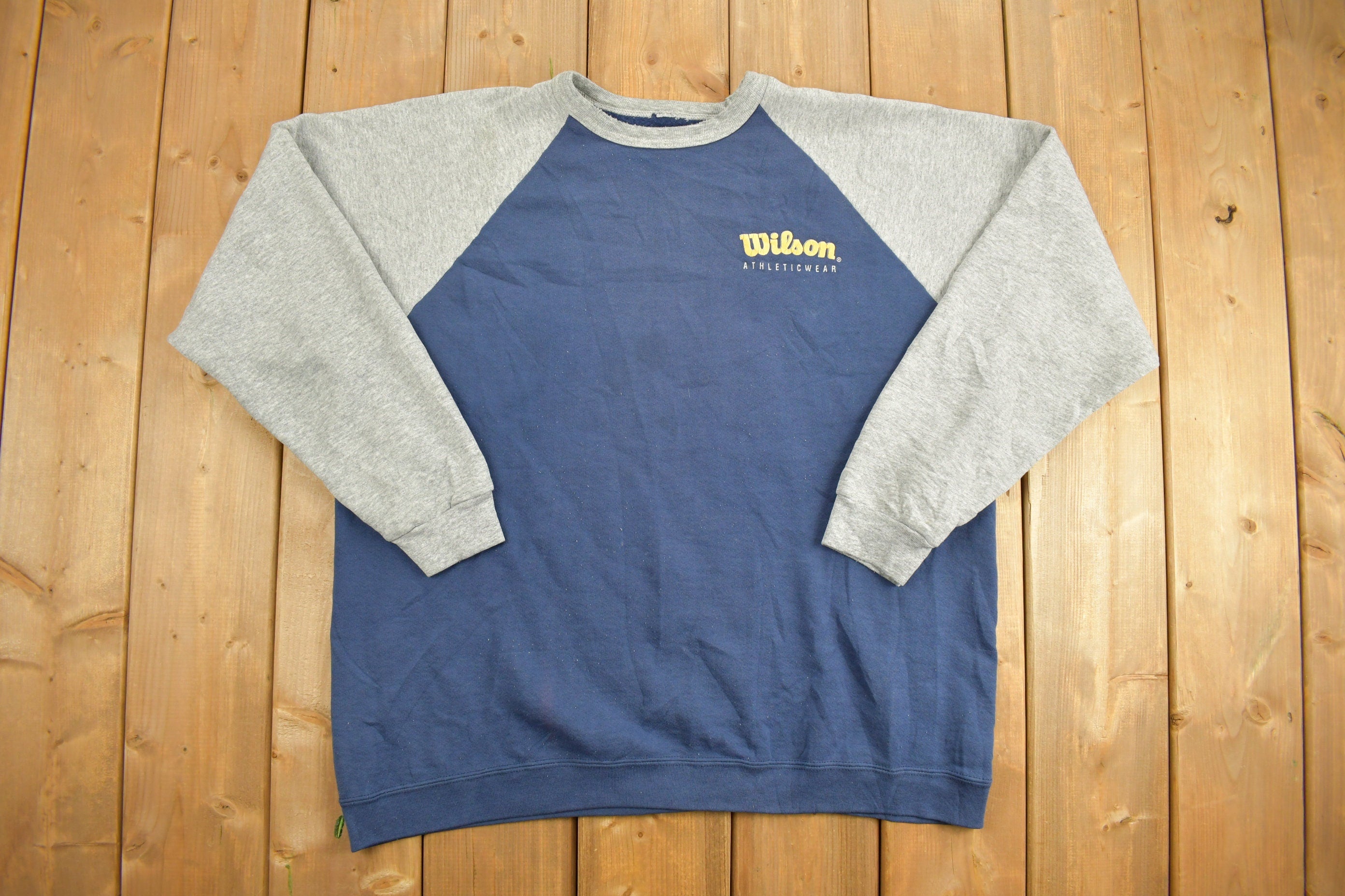 Vintage 1990s Wilson Active we Crewneck Sweatshirt