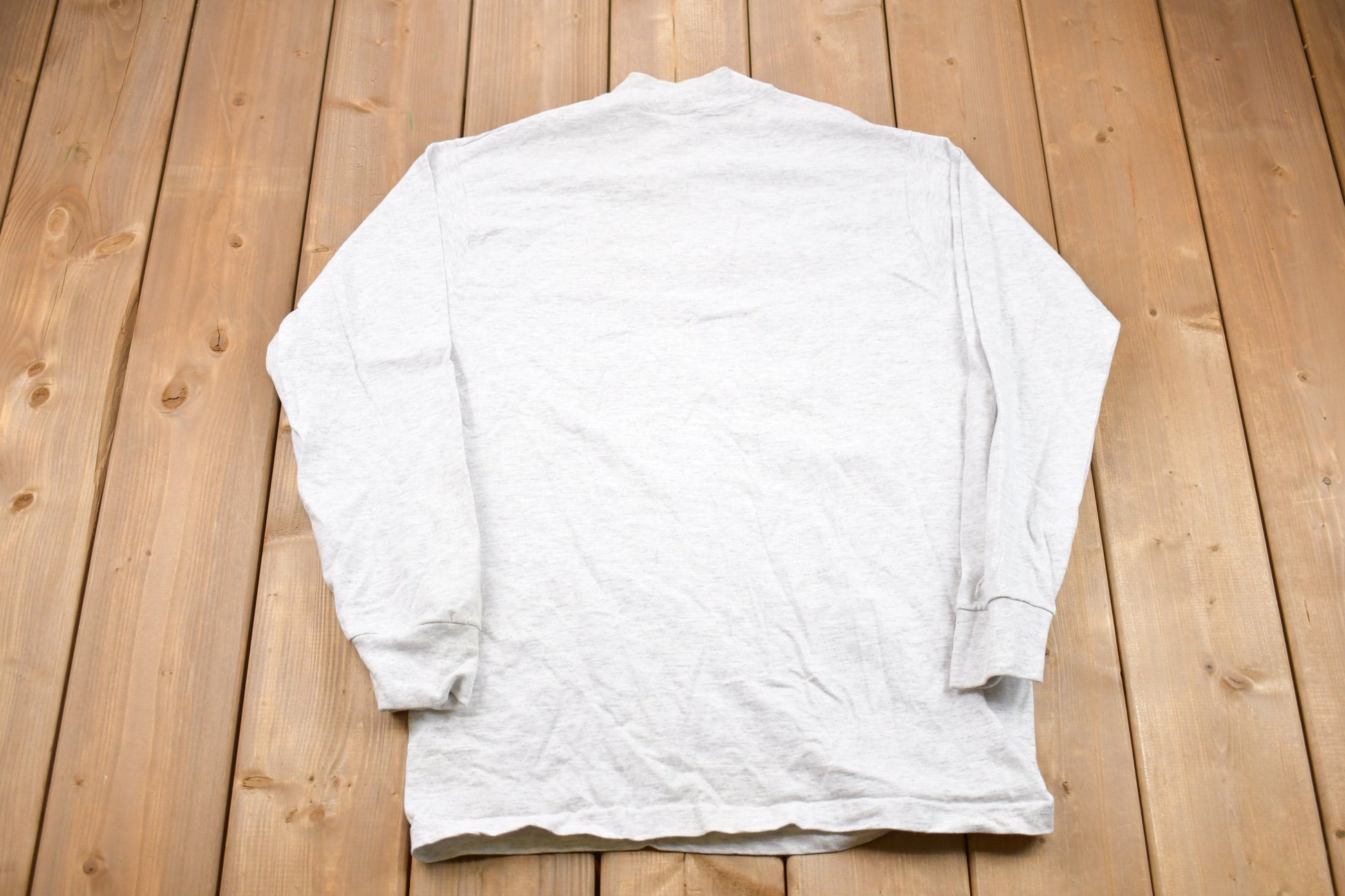 Vintage 1990s Atlanta Georgia Embroidered Plaid Crewneck Sweatshirt