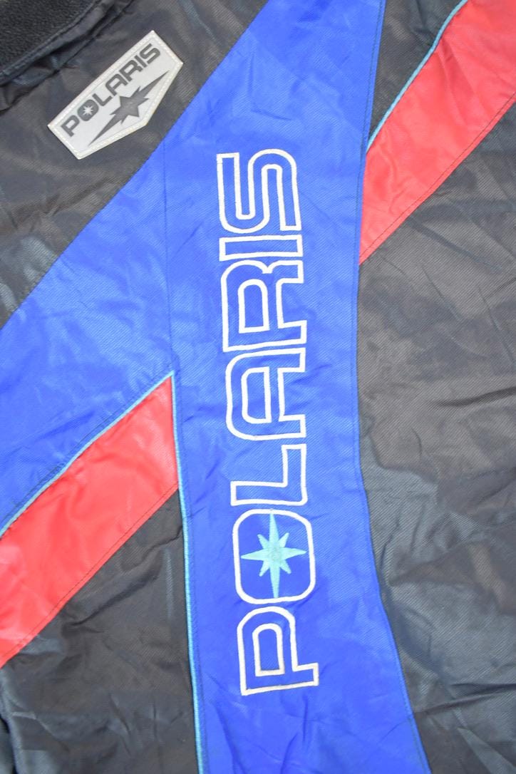 Vintage 1990s Polaris Snowmobile Indy Colour Block Jacket