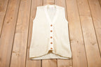 Vintage 1990s Arpeggio Knit Vest