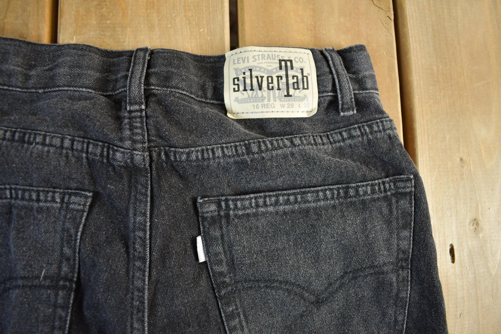 Vintage Y2K Levi Silver Tab Loose Denim Jeans Womens 27 x 29