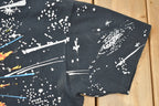 Vintage 1990s Star Wars Star Tours Disney All Over Print Graphic T-shirt