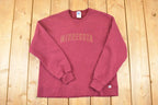 Vintage 1990s Russell Minnesota Embroidered University Crewneck Sweater Womens XL