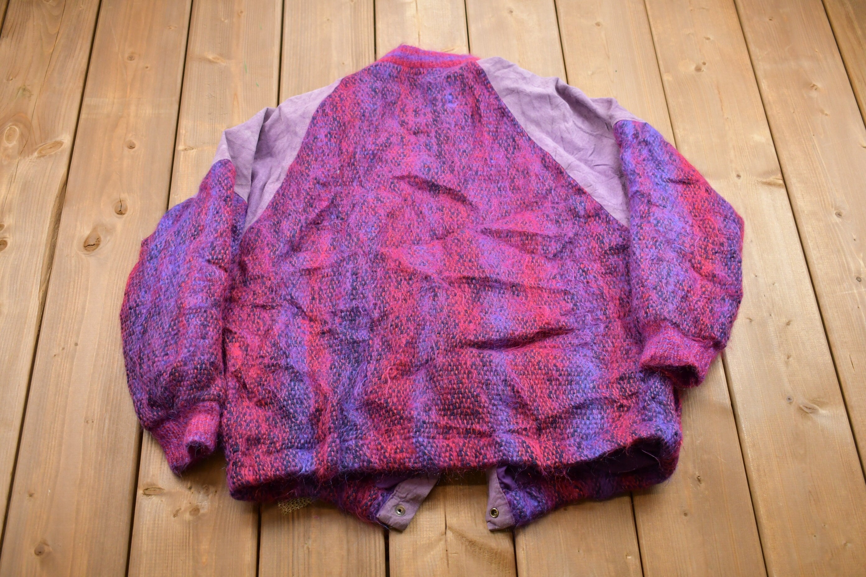 Vintage 1980s Moahir Wool Sweater /