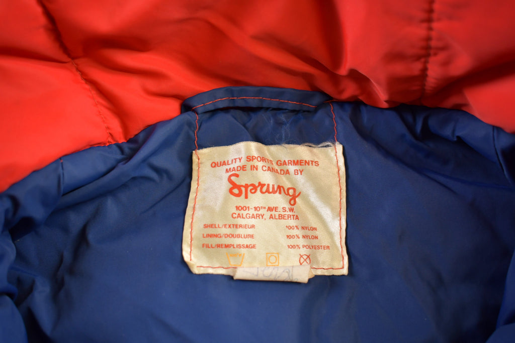 Vintage 1990s Sprung Goose Down Puffer Vest