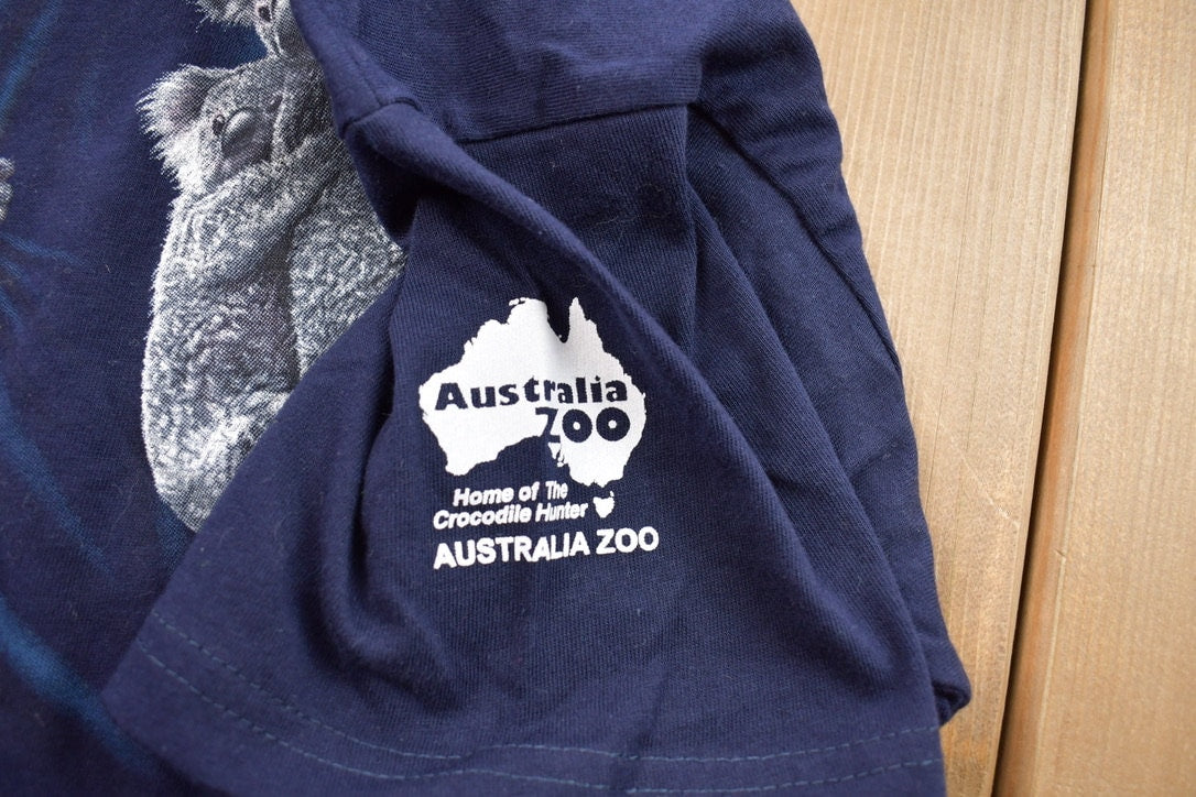 Vintage 1990s Australia Zoo koala Bear Themed Souvenir T Shirt