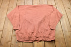 Vintage 1980s Pink Knit Cardigan Sweater