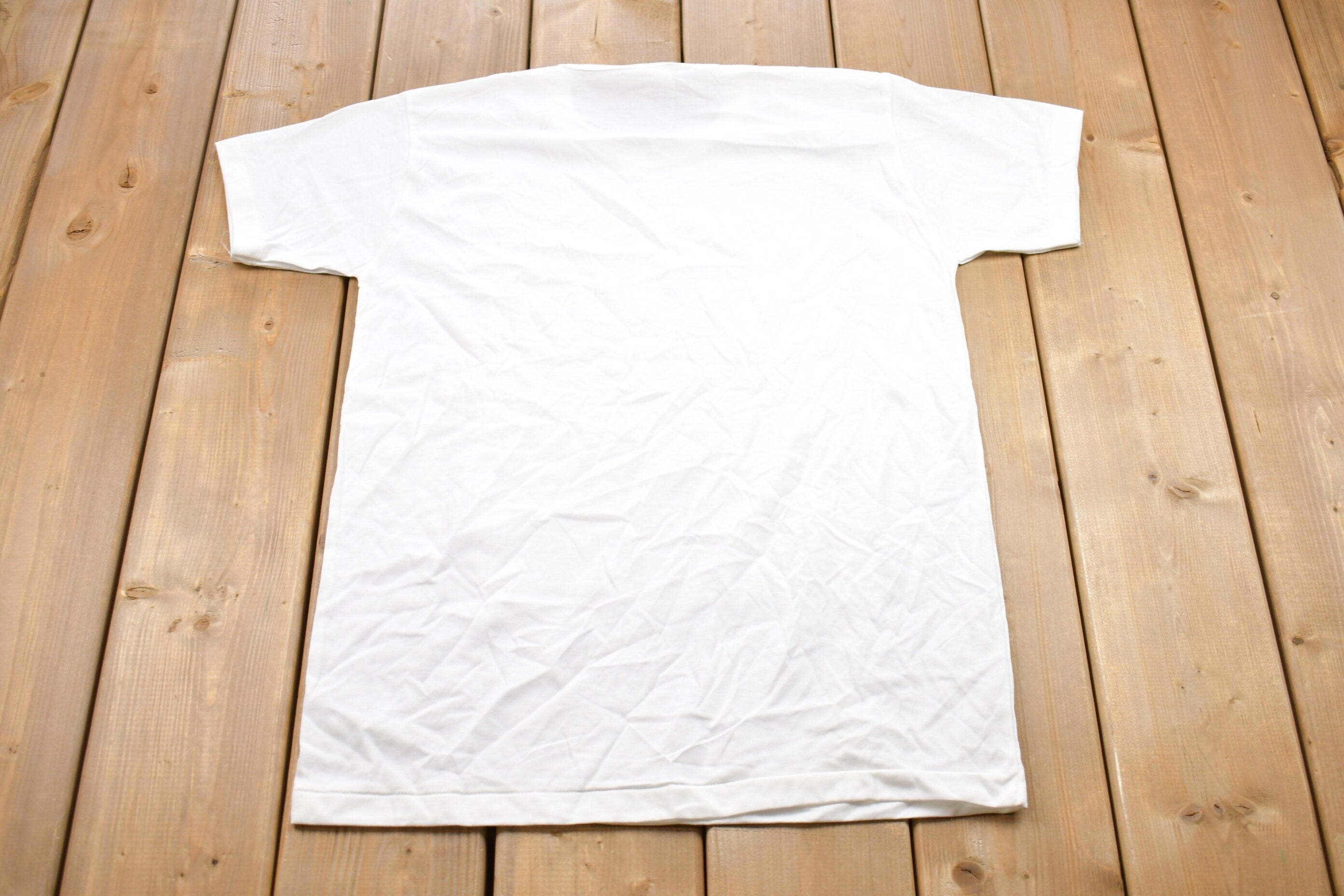 Vintage 1970s Brightline White T-Shirt