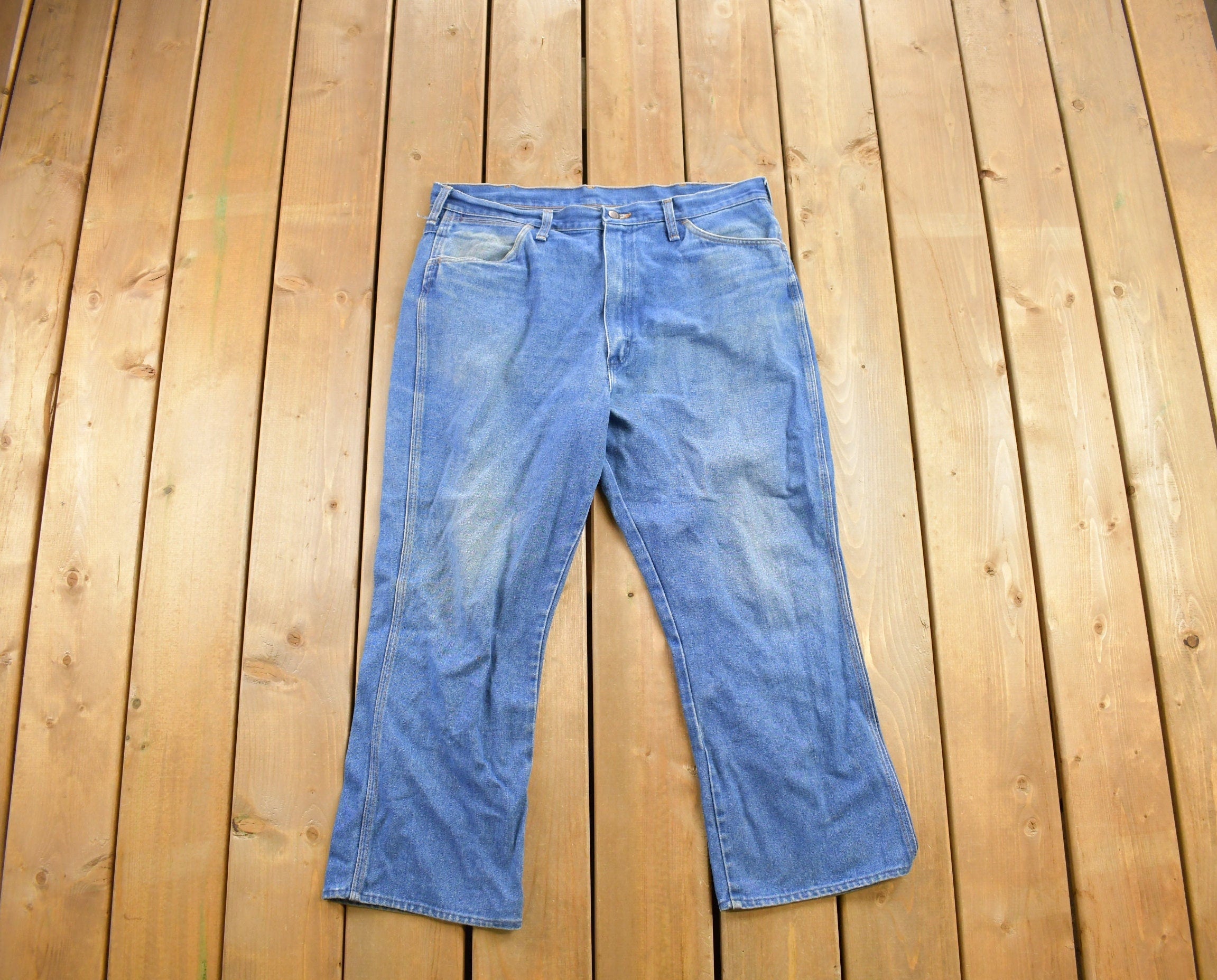 Vintage 1990s Wrangler Denim Jeans Size 38x24