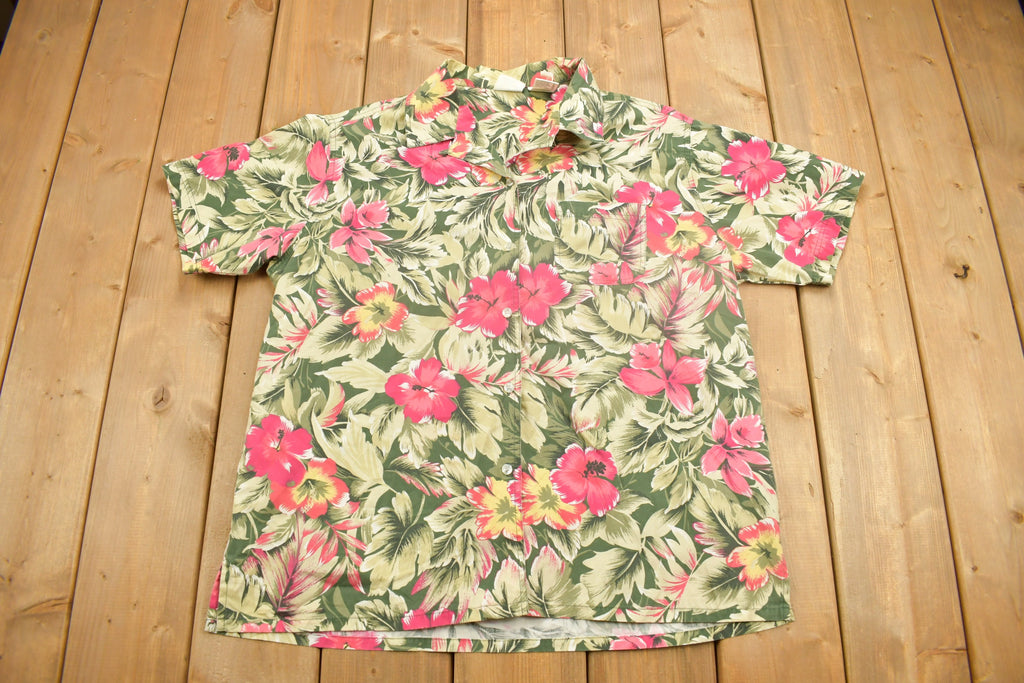 Vintage 1990s Bobbie Brooks Floral Button Up