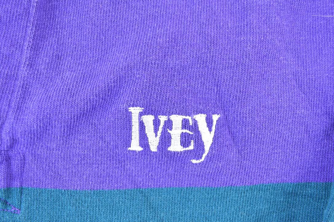 Vintage 1990s Barbarian Rugby Ivey Quarter Button Up Shirt