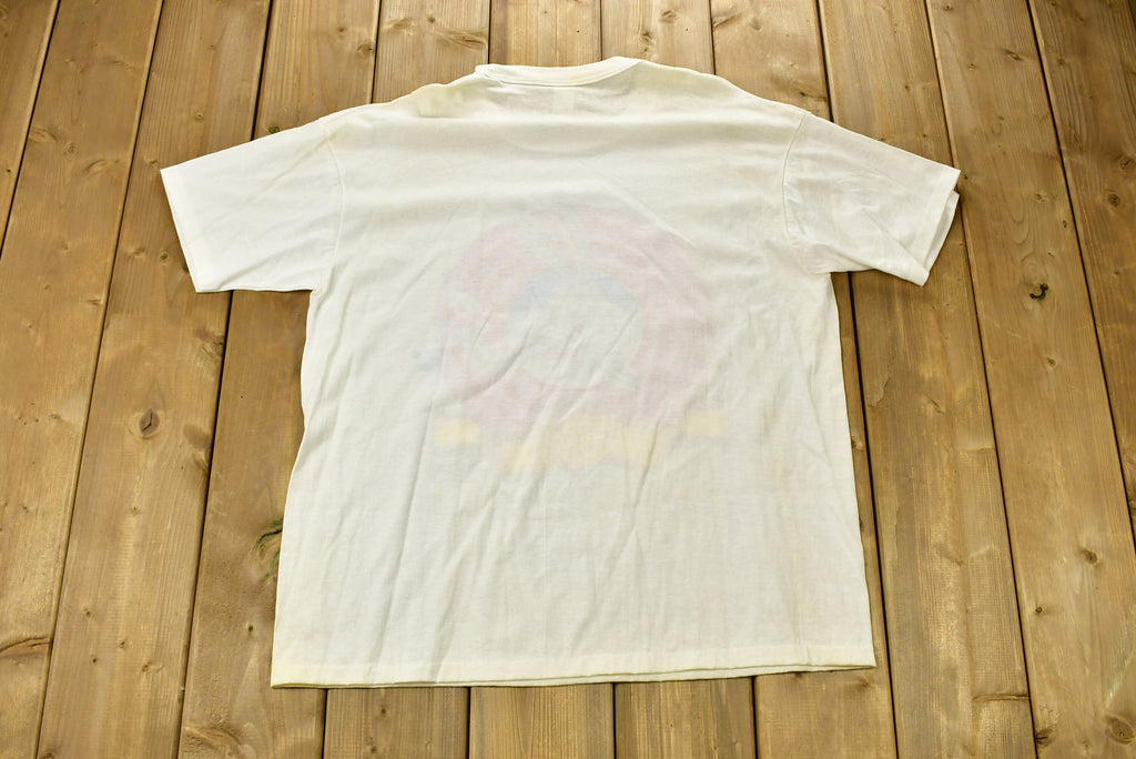 Vintage 1990 Bugs Bunny Birthday Looney Tunes Cartoon Promo T-Shirt