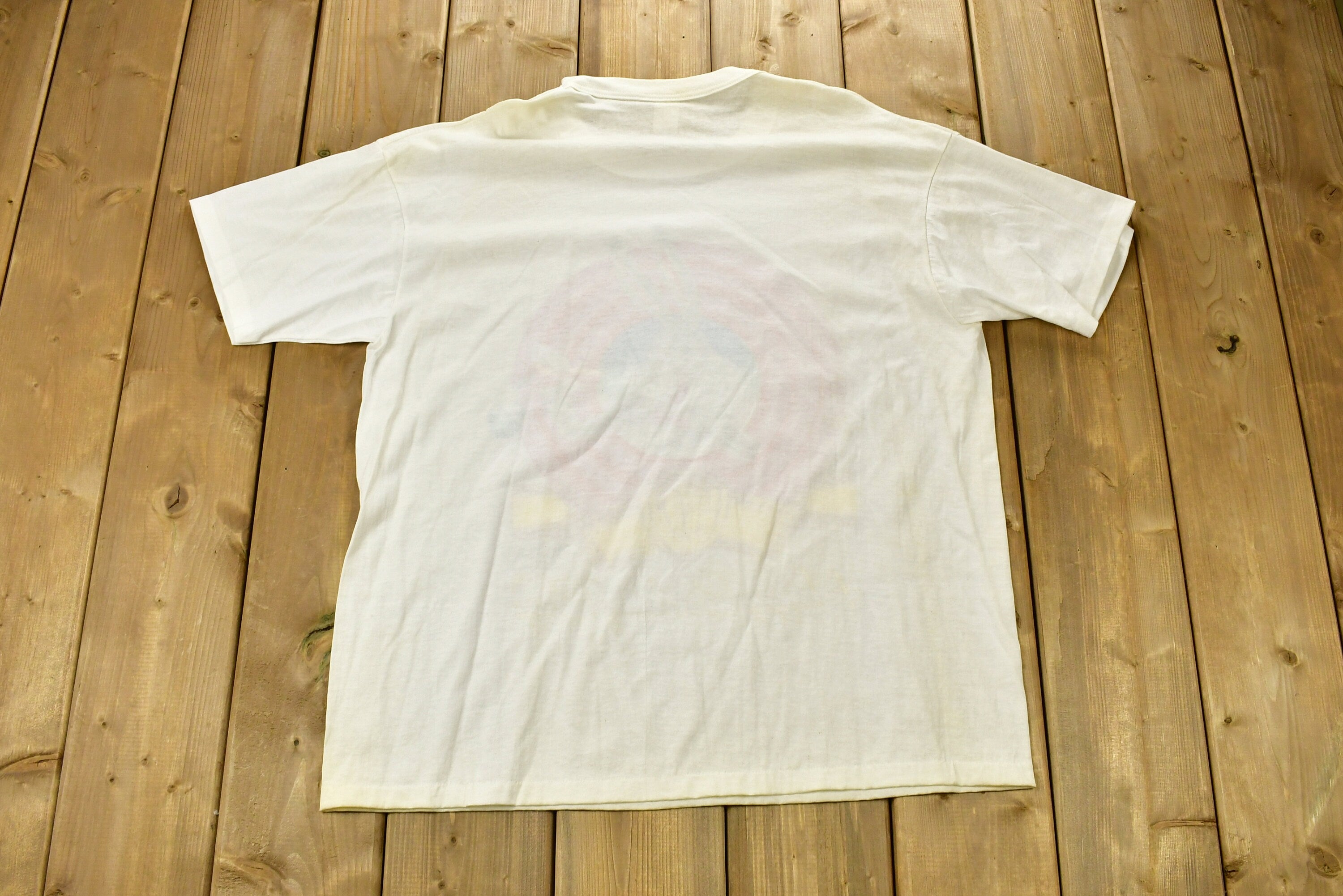 Vintage 1990 Bugs Bunny Birthday Looney Tunes Cartoon Promo T-Shirt