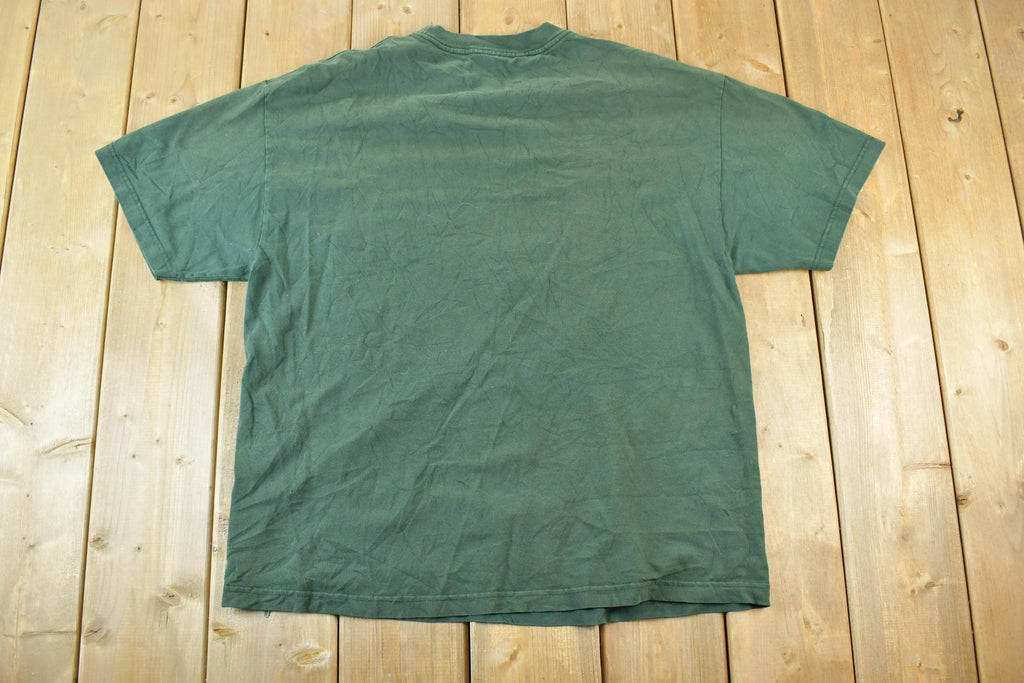Vintage 1990s Green Bay Packers Super Bowl Champions NFL Graphic T-Shirt