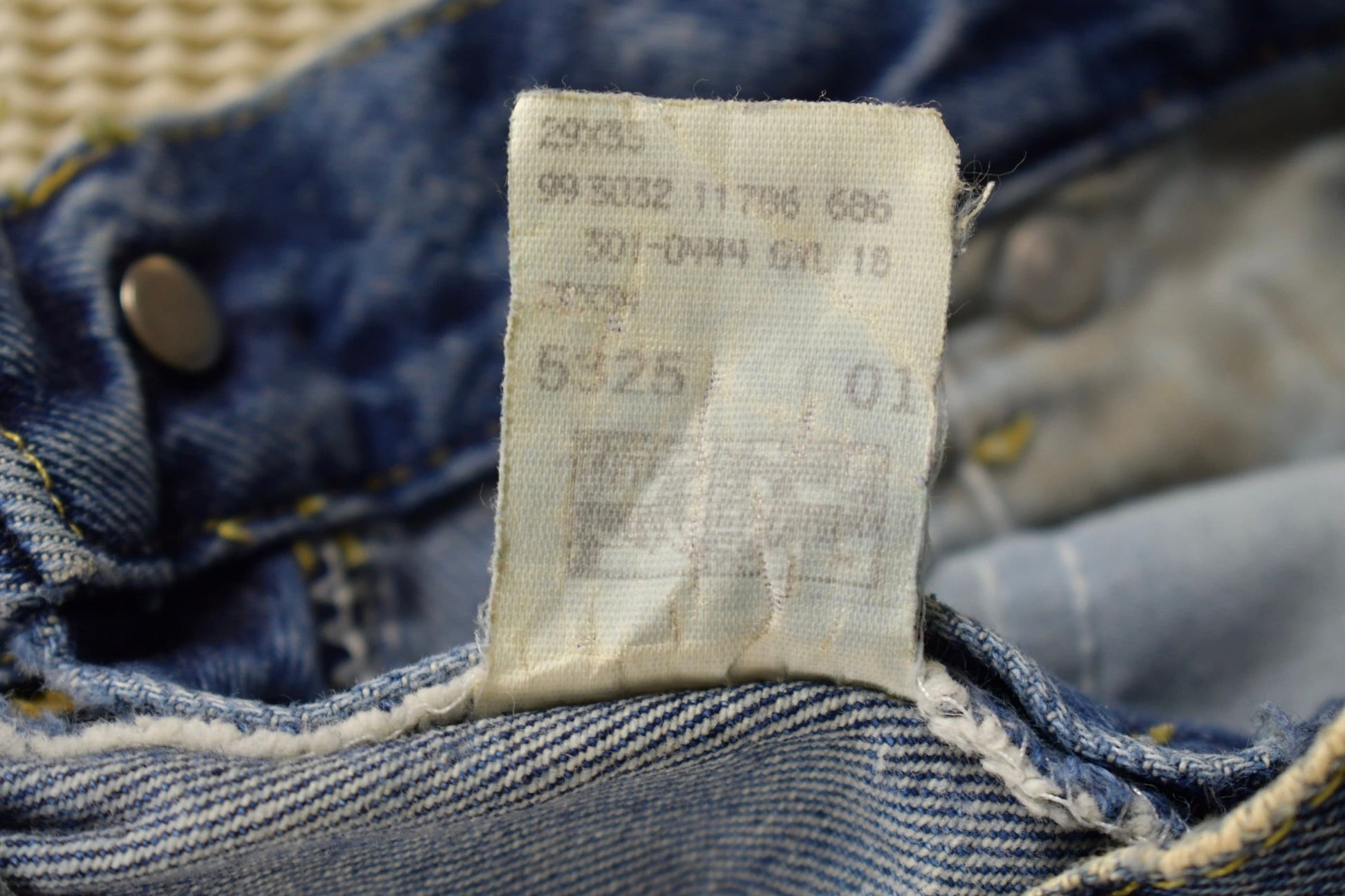 Vintage 1980s Lee Dungarees Flared Jeans Size 26 x 33