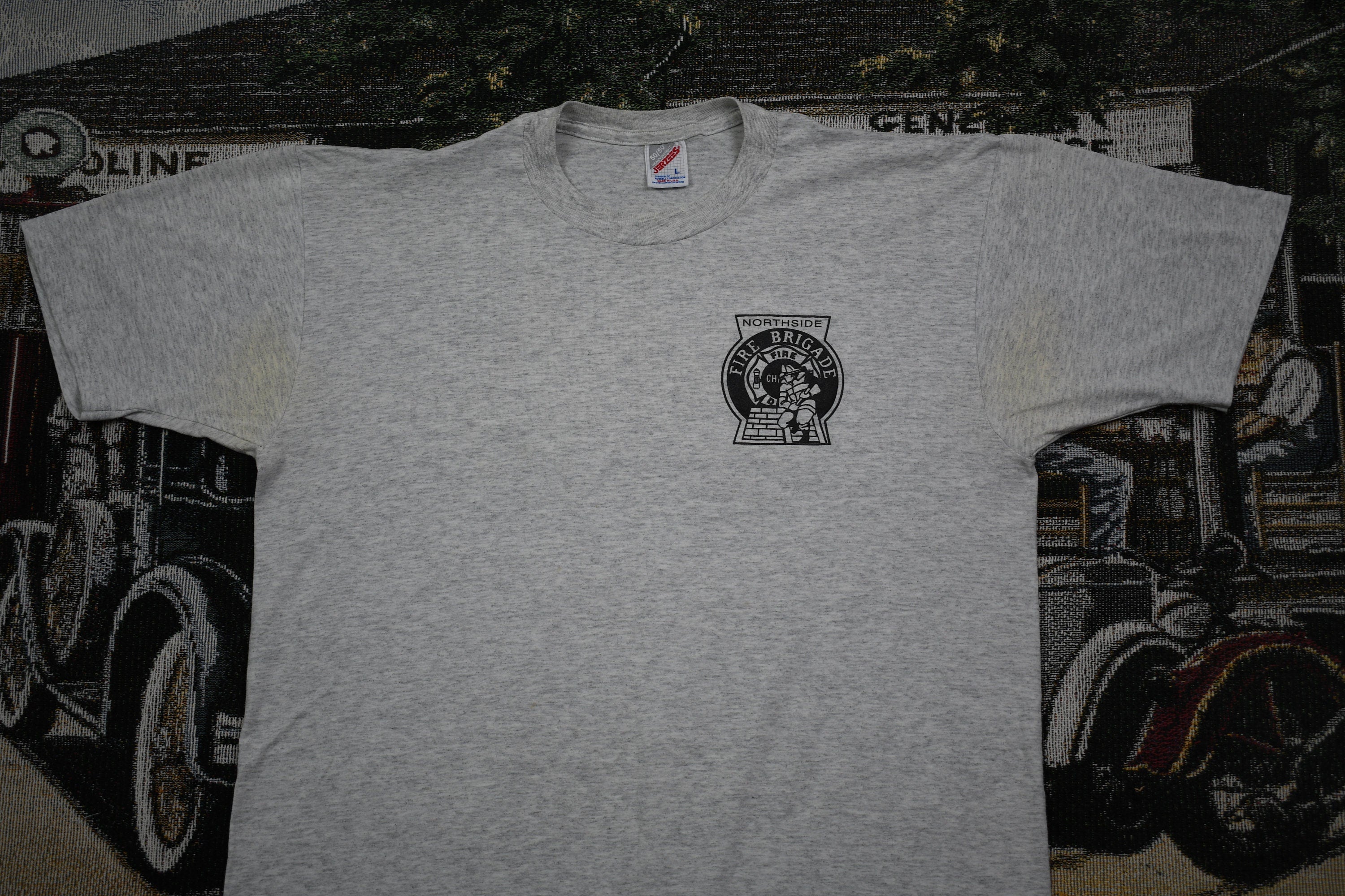 Vintage 1990s Northside Fire Brigade Graphic T Shirt