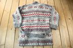 Vintage 1990s Freyja Shawl Collar Knit Cardigan Sweater