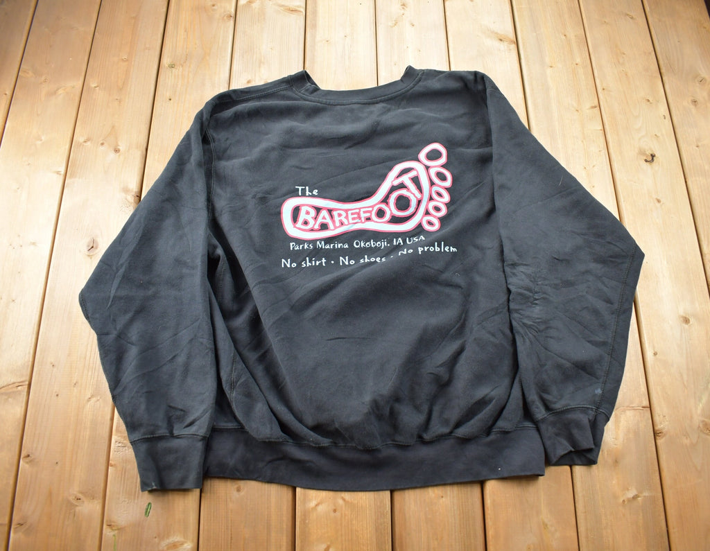 Vintage 1990s The Barefoot Charity Walk Crewneck Sweatshirt
