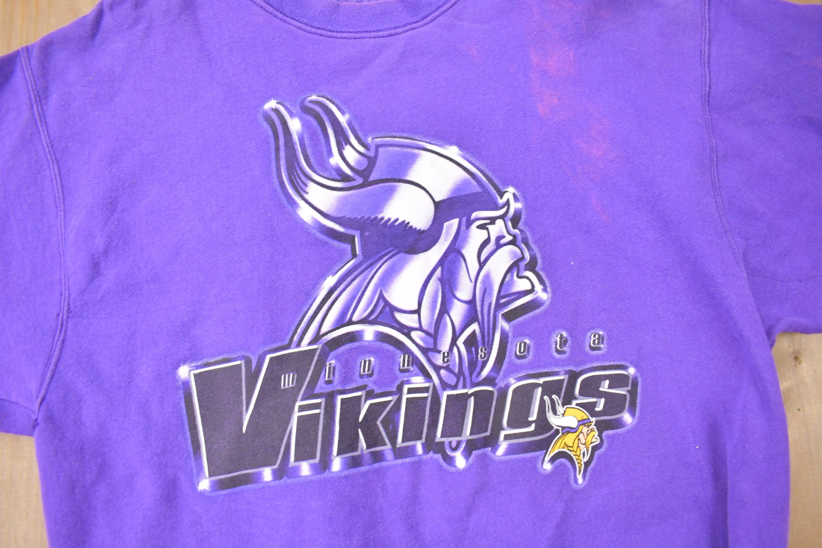 Vintage 1990s Minnesota Vikings NFL Crewneck Sweatshirt
